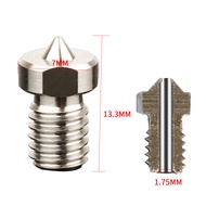 3D Printer Accessories E3D MK8Nozzle TC4Titanium Alloy Nozzle Nozzle Wear-Resistant Corrosion-Resist