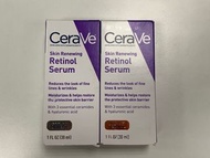 [順豐包郵] 全新正貨 CeraVe Skin Renewing Retinol Serum 30ml 適敏膚 A 醇煥膚抗皺精華