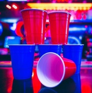 แก้วแดง RED CUP PARTY แก้วปาร์ตี้ แก้วพลาสติก แก้วงานเลี้ยง