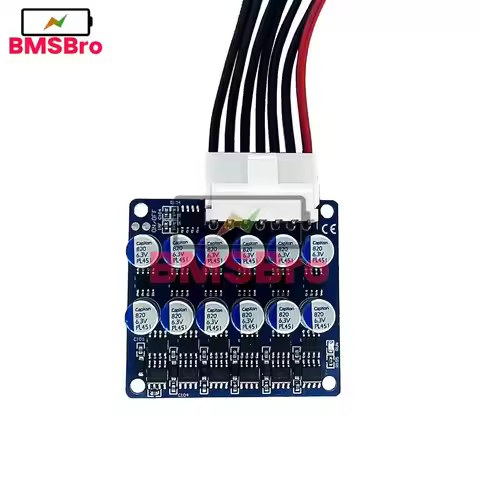 Lifepo4 Lithium Battery Active Balancer Equalizer 4S 6S 8S 3A 3.2V-4.4V Battery Cell Packs Balance E