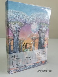eComaz Dual hardcover Journal Notebook JSA5100/Buku Nota Jurnal Kulit Keras Dual eComaz JSA5100 / eC