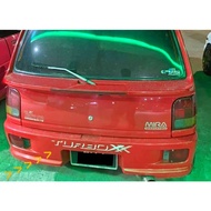 STICKER REAR BUMPER DAIHATSU MIRA L2S L200S AVANZATO R  PERODUA KANCIL TURBO TRXX