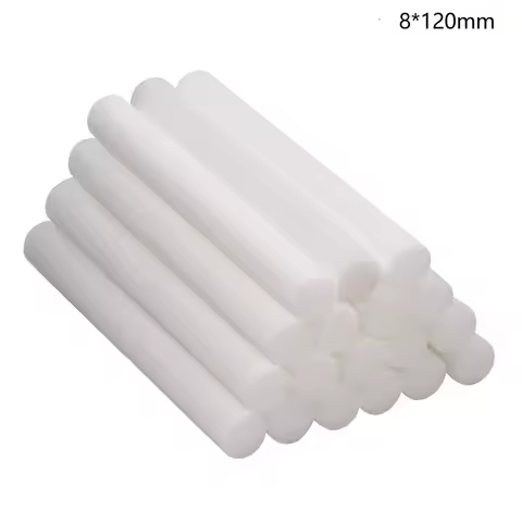 10 Pieces 8*120mm Air Humidifiers Filters Cotton Swab for USB Air Ultrasonic Humidifier Mist Maker A