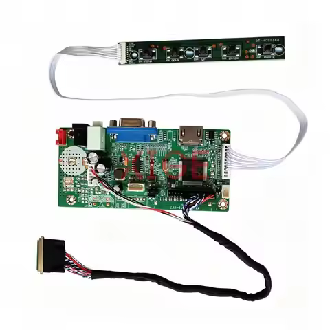 Controller Drive Board Fit LP156WH2 LP156WH8 LP156WH4 LP156WH3 HDMI+VGA 1366x768 1366*768 Laptops Di