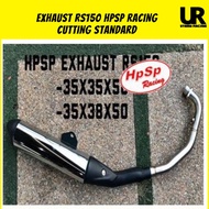 EKZOS EXHAUST RS150 HPSP RACING CUTTING STANDARD