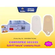 CONVATEC 401545 SUR-FIT NATURA UROSTOMY TRANSPARENT POUCH 57MM 10S