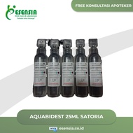 Aquabidest 25 ML Cairan Pelarut by Satoria Pharma