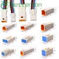 BETTER-LONTIME Automotive Waterproof Cable Connector, JWPF-VSLE-S 2 3 4 6 8 pin JST JWPF Male Female