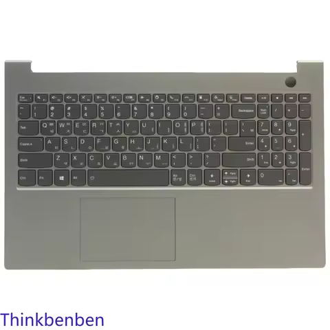 KR Korean Mineral Gray Keyboard Upper Case Palmrest Shell Cover For Lenovo ThinkBook 15 G2 ARE ITL 5