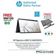 HP Spectre X360 Laptop/Notebook (i7-1165G7/16 GB/1 TB/Intel Iris Xe/W10/H&amp;S) 13-AW2100TU