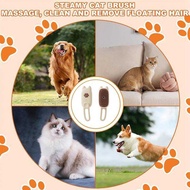 A88K-3-In-1 Multiftional Pet Cat Steam Brush Suitable For All Pets Atomization Technology