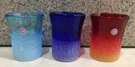 全新 日本 沖繩 琉球 手工 氣泡玻璃杯 琉璃杯