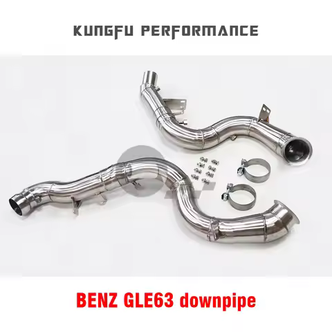 KUNGFU PERFORMANCE SS304 Exhaust Downpipes For Mercedes AMG GLE63 S C293 W167 4.0L 2020+