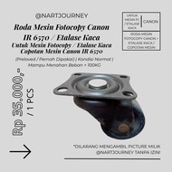 MESIN [PRELOVED EVER-USE/] Canon IR 6570 Photocopy Machine Wheels Removed Engine Glass Display Case/