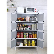 Wholesale Household Cupboard Cupboard Cabinet Storage Cabinet Kitchen Aluminum Alloy Storage Cabinet Stainless Steel Bal