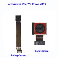 กล้องมองด้านหน้าแบบดั้งเดิมสำหรับ Huawei Y9s / Y9 2019ด้านหน้าโมดูลกล้องสายเคเบิลงอได้ด้านหลัง