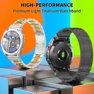 22mm/26mm Lightweight Titanium QuickFit Band for Garmin Fenix 8 & Enduro 3