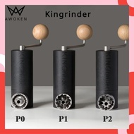 [แถมลูกยางเป่าลม] Kingrinder P0 P1 P2 เครื่องบดเมล็ดกาแฟ แบบพกพา