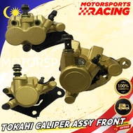EGO'S / EGO AVANTIZ 👈 TOKAHI FRONT BRAKE CALIPER ASSY+BRACKET+PAD BREAK PUMP KALIPER DEPAN YAMAHA EG