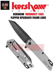มีดพับ Kershaw Misdirect SpeedSafe Assisted Opening Knife Gray (2.9" 4Cr13Mov BlackWash)1365