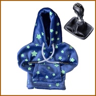 Hoodie Gear Shift Cover Glowing Star Shifter Cover Car Shifter Stick Protector Decoration Funny Hood