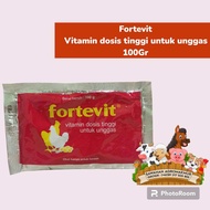 fortevit 10 gram vitamin daya tahan tubuh ayam hias aduan bangkok pelung kate