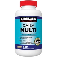 Kirkland Signature Daily Multi, 500 Tablets (3 Pack) TJ0I