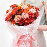 卡布奇諾玫瑰花束