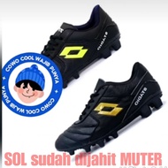 Lotto Genuine Leather Football Boots with stitched soles