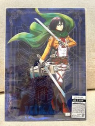 《進擊的巨人》一番賞 。A賞 。米卡莎超大亞克力立牌｜收藏｜日本｜