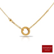 Teng Huat Jewellery 999 Pure Gold LOVE Loop Necklace