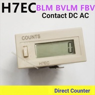 Industrial Digital Display Counter H7EC-BLM Industrial Mechanical Counter H7EC-BVLM Voltage On-off P