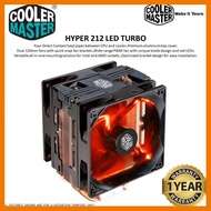 ถูกที่สุด!!! CPU AIR COOLER (พัดลมซีพียู) COOLER MASTER HYPER 212 LED TURBO RED รับประกัน 1 - Y ##ที่ชาร์จ อุปกรณ์คอม ไร้สาย หูฟัง เคส Airpodss ลำโพง Wireless Bluetooth คอมพิวเตอร์ USB ปลั๊ก เมาท์ HDMI สายคอมพิวเตอร์