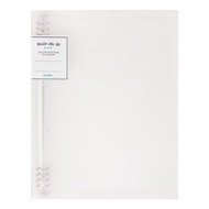 Sổ còng sắt caro 6x6 mm nét đứt MS 530 binder B5 Klong sẵn ruột 100 tờ sổ kẹp còng giấy refill VppTu