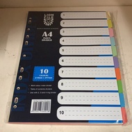 Lion ( 10colour ) A4 Index divider (50pc) paper