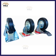 4 inch Trolley Wheels 4 inch Rubber Display Case Wheels Trolley Wheels