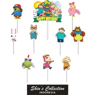 Cake Topper Didi and friends cartoon movie