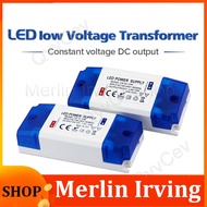 Merlin Irving Shop 1pcs 12W LED Driver Transformer 110-240V AC to DC 12V 1.0A DC 24V 0.5A 12W Switching Power Supply for Lights Strips