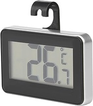 ASHATA Professional Electronic Thermometer,High Precision Waterproof Electronic Thermometer for Refrigerator Fridge Freezer Temperature (Black)