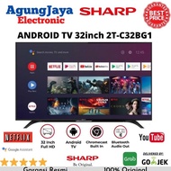 Termurah !! ANDROID TV SHARP 2T-C32EG1i SMART TV SHARP AQUOS TV 32INCH
