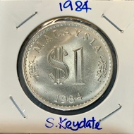 1980/81/84/85/86 Parlimen 1R|1980/81/84/85/86 Years Capitol Building 1 Yuan|UNC Uncirculated