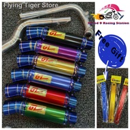 ♙✺❀💞FREE GIFT💞GL EXHAUST SUPER OPEN TEMBAK BULAN LC135 / RS150 Y15 BIG CORK CUTTING NLK