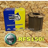 Air Filter Benelli RFS150 Stainless Steel ESPADA Standard Cutting Racing Air Filter RFS150i