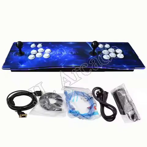 Pandora 3D Wifi Arcade Box, 8000 In 1 Console Save Function, Multiplayer Joystick, Game Cabinet, 4 P