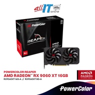 PowerColor Reaper AMD Radeon RX 9060 XT 16GB / 8GB GDDR6 Graphics Card | RX9060XT 16G-A / RX9060XT 8