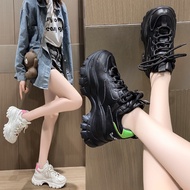 YK8 (Ready Stock) High Quality Women's Sports Shoes Korea Casual Canvas Shoes Fashion Retro Platform