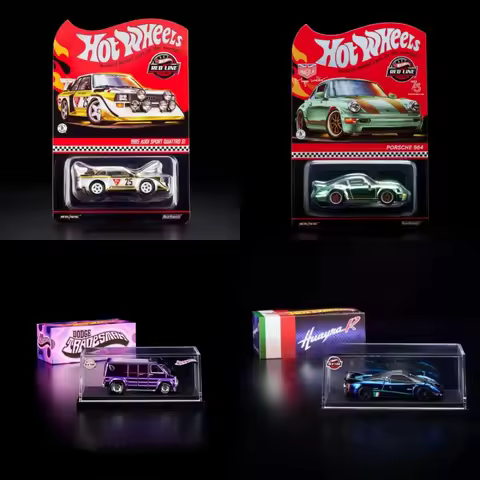 Original Hot Wheels Rlc Elite64 Red Line Club Hottest Metal Cars In The World Benz 300sl Porsche 964