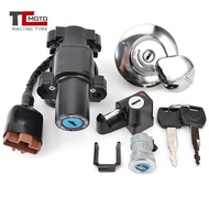 CRF 250 Ignition Switch Fuel Gas Cap Seat Lock Key Set for Honda CRF250L CRF250M CRF250 L M 35010-KZ