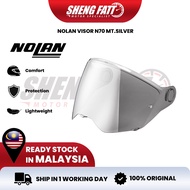 NOLAN VISOR FOR Full Face Helmet Motor Visor Topi Keledar Keselamatan Full Face Superbike SIRIM