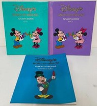 寰宇迪士尼美語 Fun with words 2本課本 + 手冊　Disney's World of English